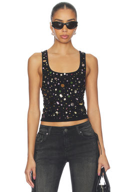 Jaded London - Tank Top With Sequins And Beading