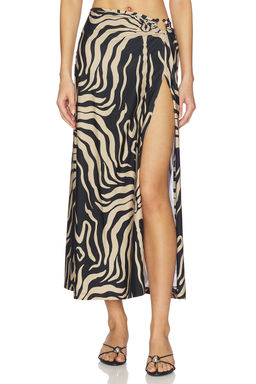 Johanna Ortiz - Palms Nuevo Destino Midi Skirt