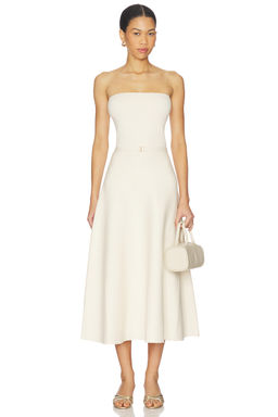 Karina Grimaldi - Eira Strapless Midi Dress