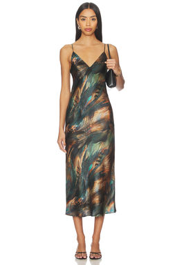 L'AGENCE - Seridie Midi Slip Dress