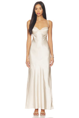 L'AGENCE - Sayla Bias Cut Maxi