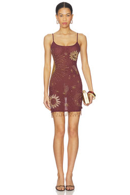 Leslie Amon - Mini Beaded Dress