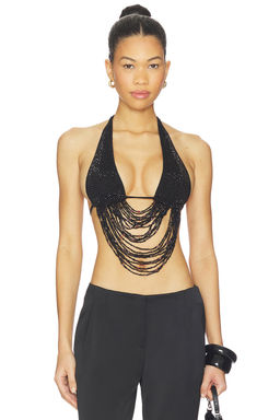 Leslie Amon - Talli Round Floating Bead Top