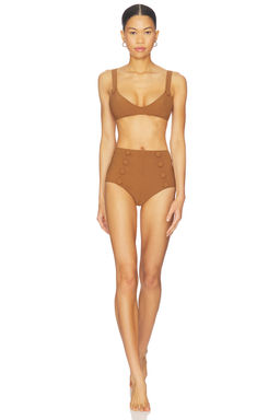 Lisa Marie Fernandez - Magdalena High Waist Bikini Set
