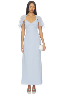 Line & Dot - Amorette Cape Dress