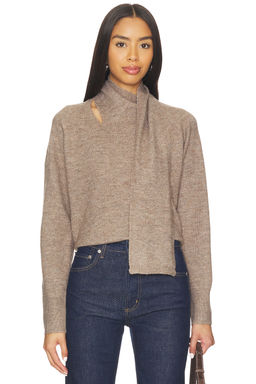 Line & Dot - Billie Scarf Sweater