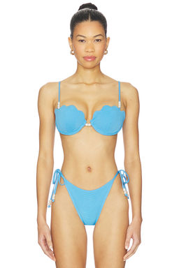 L SPACE - x REVOLVE Sunrise Shell Bikini Top