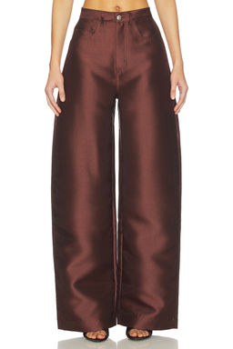 Marques ' Almeida - Heavy Satin Boyfriend Trouser