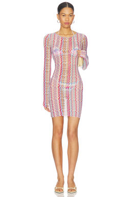 Missoni - Long Sleeve T-Shirt Dress