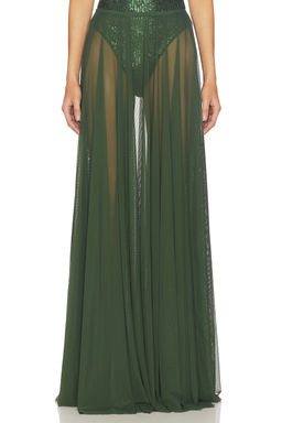 Norma Kamali - Flared Maxi Skirt