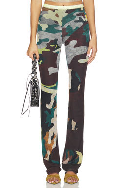 Ottolinger - Mesh Pant in Morph Camo