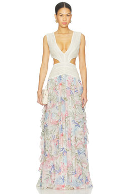 Patbo - Seaweed Trim Maxi Dress