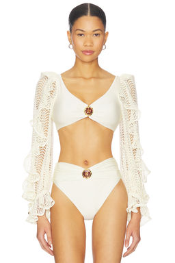 Patbo - Jade Long Sleeve Bikini Top