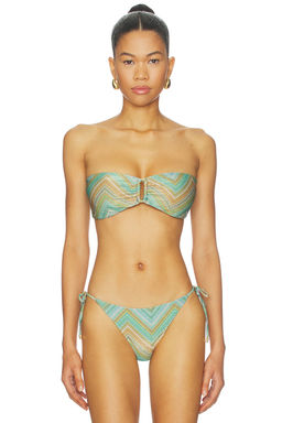 PQ - Detail Bandeau Bikini Top