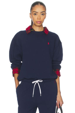POLO RALPH LAUREN - Arctic Fleece Knit Long Sleeve Crew Neck Sweatshirt