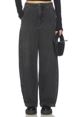 Pistola - Lottie High Rise Relaxed Bowed Jeans
