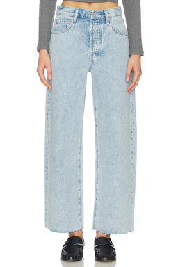 Pistola - Tate Crop High Rise Wide Jeans