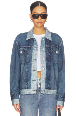 Rag & Bone - Miramar Combo Terry Oversized Trucker