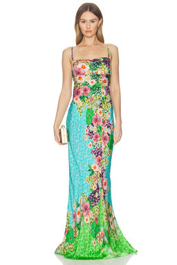 Saloni - Renee Long Dress