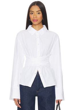 SNDYS - Teigan Cinched Button Shirt