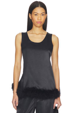 Sleeper - Bisou Bisou Top With Feathers