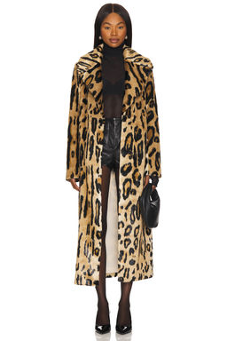 Show Me Your Mumu - Miss Cindy Faux Fur Overcoat