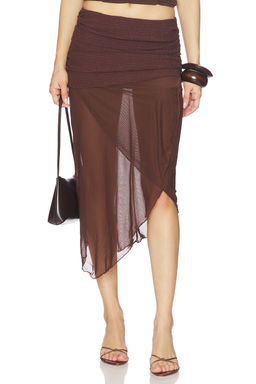 Tiger Mist - Zinnia Midi Skirt