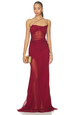 The Sei - Strappy Diaphanous Gown