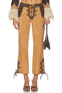 Understated Leather - Record Pant