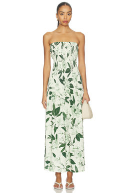 Verandah - Smocked Summer Maxi Dress