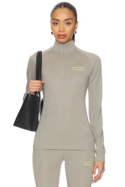 Whitespace - Merino Mock Neck Top