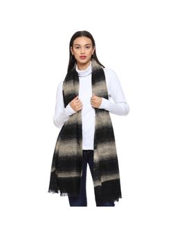 SWI STYLISH - Womens Cashmere Soft Feel Warm Wool Scarf Muffler - Black