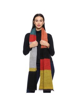 SWI STYLISH - Womens Cashmere Soft Feel Warm Wool Scarf Muffler - Multi-Color