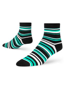 Dynamocks - Stripes 15.0 - Men and Women Ankle Length Socks - Free Size