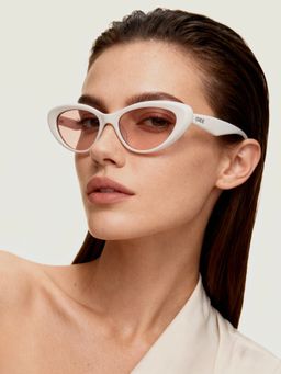 IDEE - Peach Oval 100% Uv Protected Sunglasses For Women Size 54