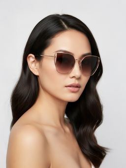 Police - SPLL38K57A39SG 100% UV Protected Sunglasses for Women (57)