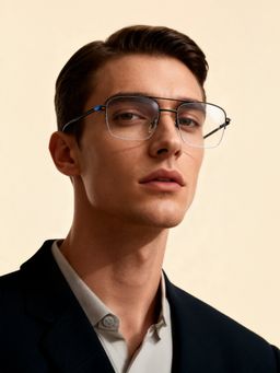 Police - Eyewear For Men With Blue Alloy Frame (Size 53)