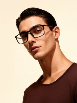 Police - Eyewear For Men With Black Polycarbonate Frame (Size 55)