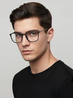 Police - Eyewear For Men With Black Polycarbonate Frame (Size 53)