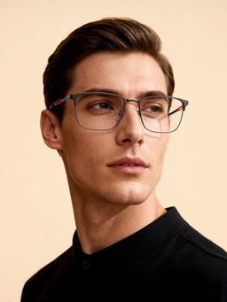 Police - Eyewear For Men With Grey Alloy Frame (Size 56)