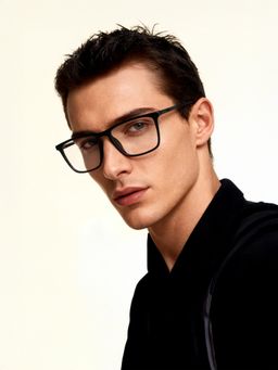 Police - Men Brown Square Eyeglass Frame (50)