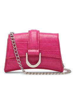 MIRAGGIO - Stormy Mini Crossbody/Sling Bag for Women - Pink