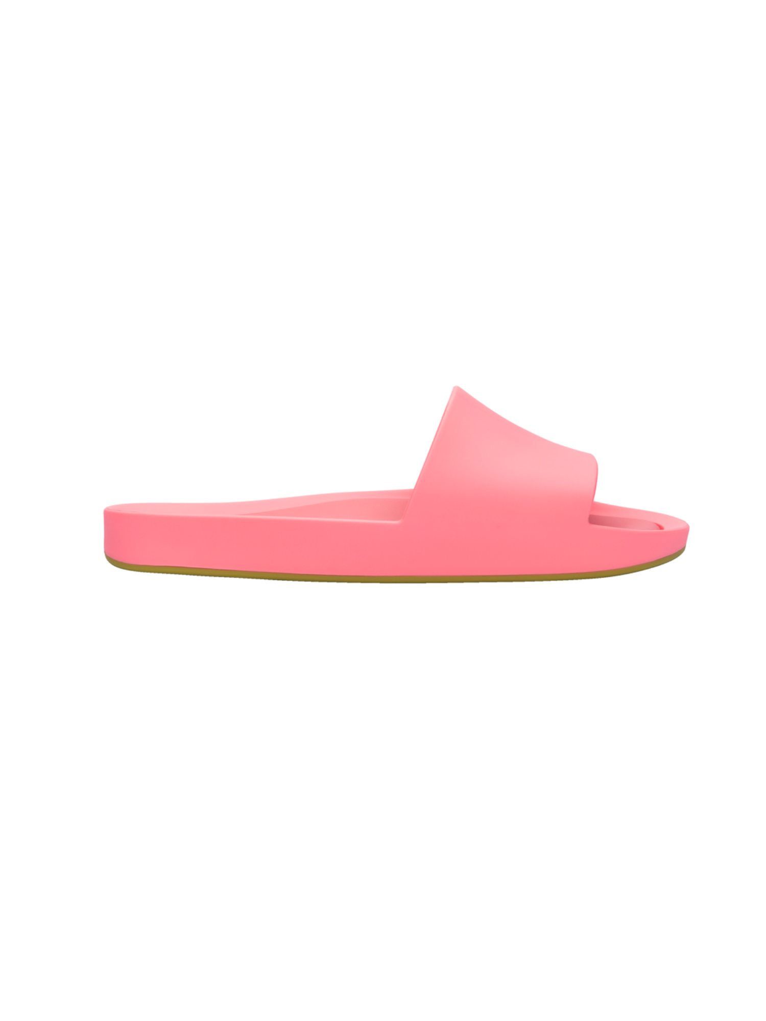 Buy Melissa Beach Slide Ad Pink Green Pink Solid Sliders Online