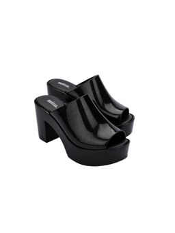 Melissa - Mule Ad Black Solid Heels