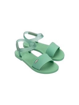 Melissa - Sun Laguna Green Solid Sandals