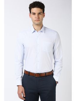 Peter England - Men Blue Slim Fit Formal Shirt