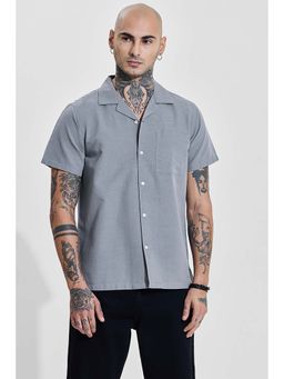 Snitch - Grey Box Fit Shirt