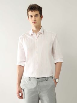 Arrow Newyork - Men's Vertical Striped Slim Fit Shirt