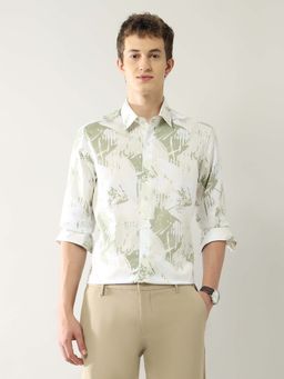 Arrow Newyork - Men's Slim Fit Abstract Printed Shirt