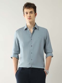 Arrow Newyork - Men's Textured Slim Fit Shirt
